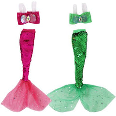UNICORN ELEMENT mermaid tail accessories pack for 11.5-inch dolls, mix-and-match outfits