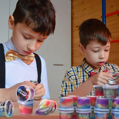 Unicoslm colorful slime encourages creative play and sensory engagement.
