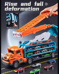 Front grille release feature adds a playful finish to the Unimoly truck.