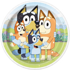 Unique Bluey Happy Birthday sticker for gift wrapping and decorations