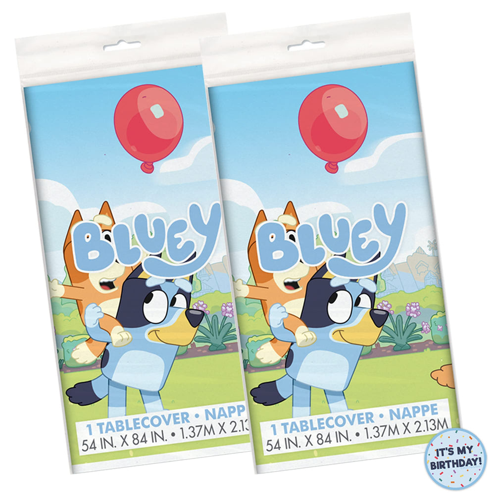 Unique Bluey It's My Birthday sticker ready to decorate