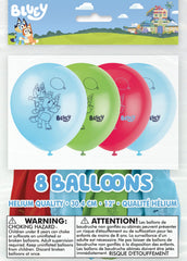 Unique Bluey party decorations add colorful flair to themed gatherings.