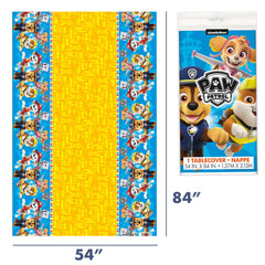 Unique Paw Patrol party setup creates a vivid, playful birthday scene