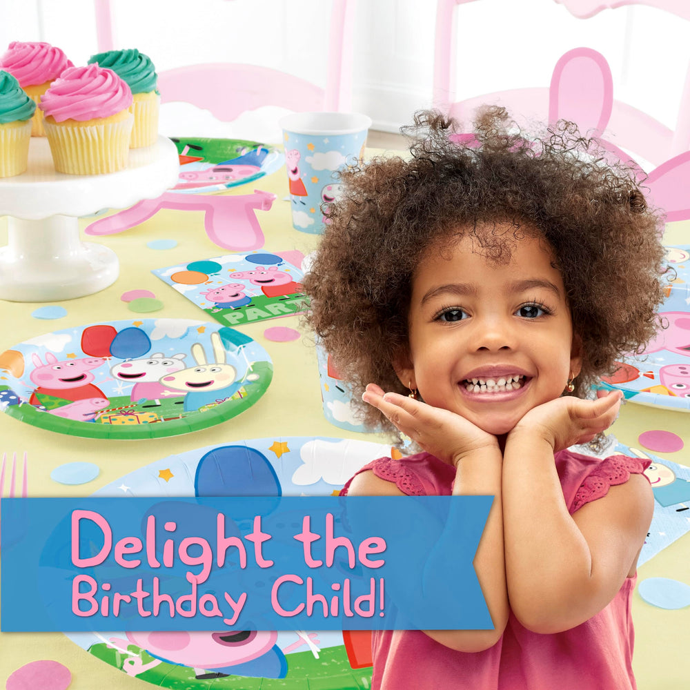 Unique Peppa Pig sticker for decorating or rewards at the party.