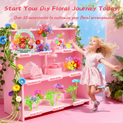 Unitour Flower Fields panel supports imaginative garden scenes during play.