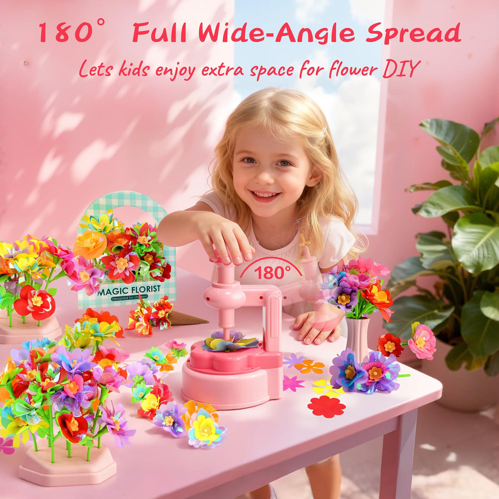 Unitour Flower Vine element enables hanging decorations and wall displays.