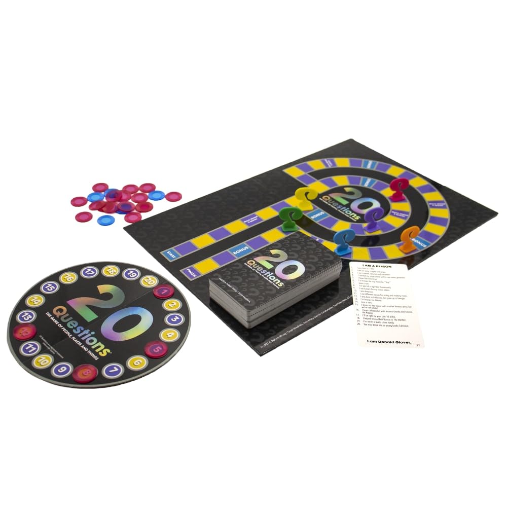 University Games 20 Questions topic cards to expand game night variety