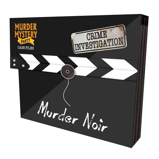 University Games Murder Noir Case File cover to start your investigation