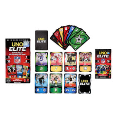 UNO NFL Booster Packs gift-ready packaging for families and NFL fans.