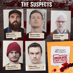 Unsolved Case Files Cahill Max interrogation photo captures suspect dynamics