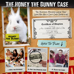 Suspect profiles and photos from Honey the Bunny kit support a vivid investigation.