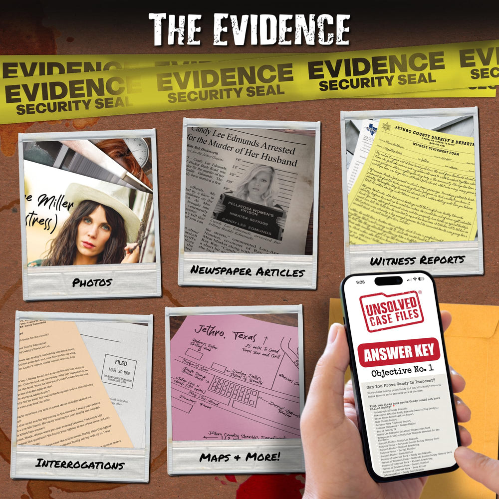 Unsolved Case Files map crime scene helps map out suspects and timelines