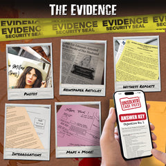 Unsolved Case Files map crime scene helps map out suspects and timelines