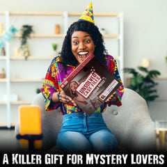 Unsolved Case Files unboxing box artwork showcases premium puzzle components.