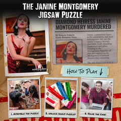 Unsolved Case Files weapon, suspect, motive tiles guide the investigation flow.