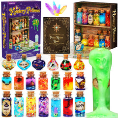 UOMTFAI Mystery Potion Craft Kit box showcases a complete starter set for imaginative play.