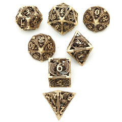 UONUOT DND dice set skull-style 7-piece set stands out in collection.