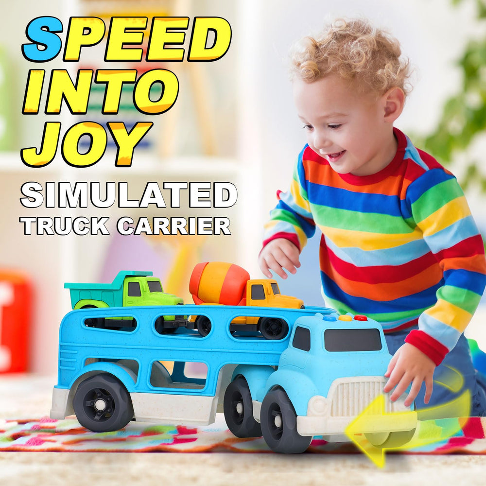 UOYLEYVN 3-in-1 construction set enabling role-play as builder, driver, and supervisor
