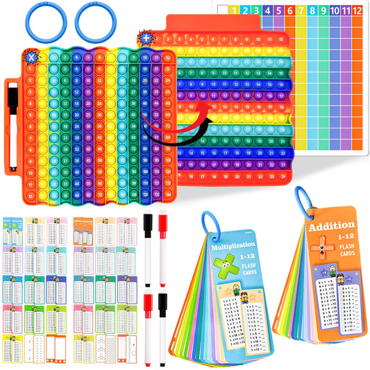 UPDOPEF addition flash cards bundle for quick math practice at home