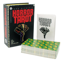 UPG Todd Alcott Horror Tarot deck cards feature macabre art for immersive readings