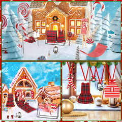 UPINS scarf showcases stylish warmth for winter doll attire.