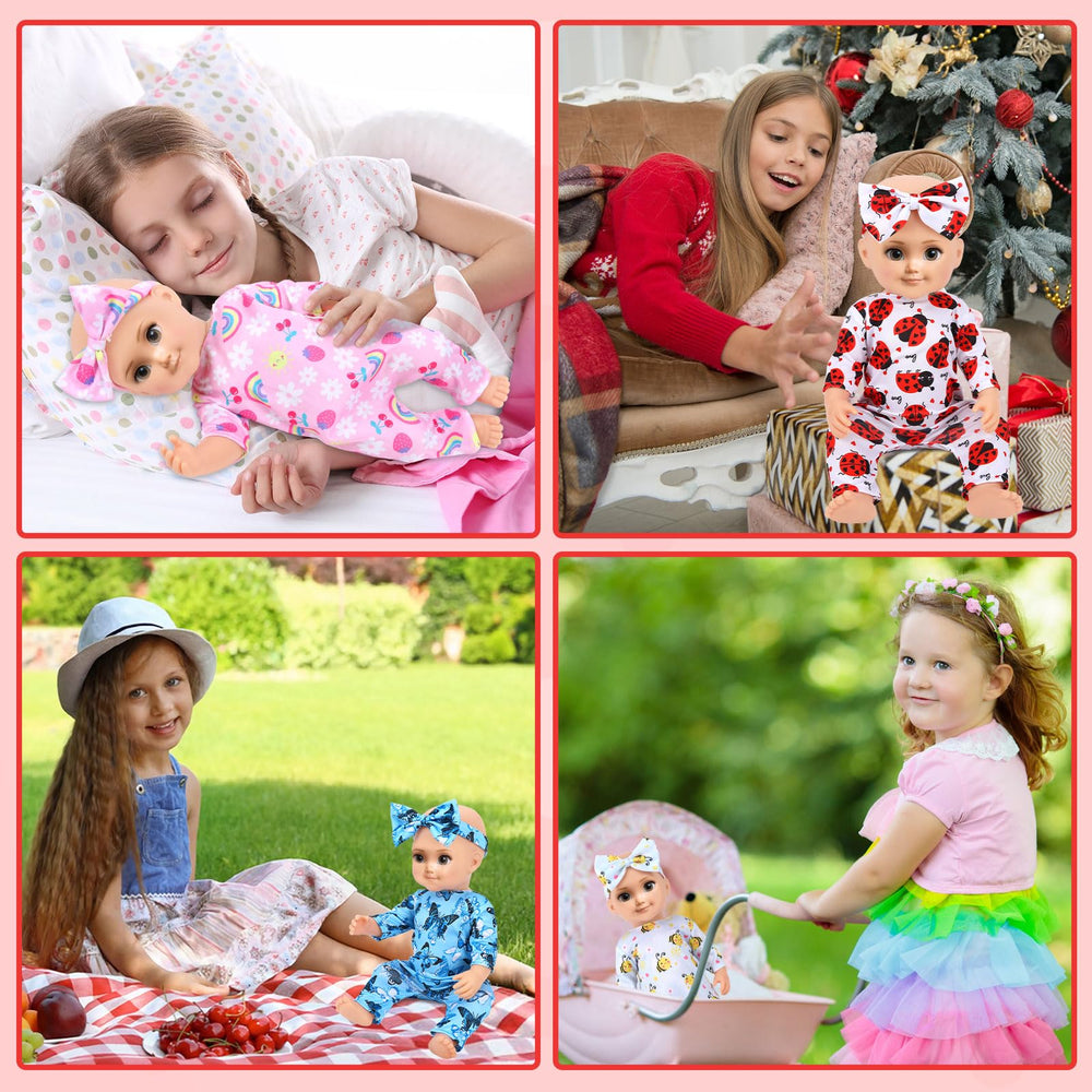 UPINS gift-ready doll clothes set ideal for birthdays or holidays.