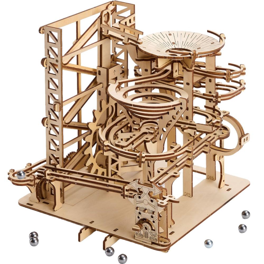 UPLIKE 3D wooden puzzle for adults pieces ready for brain-teasing assembly