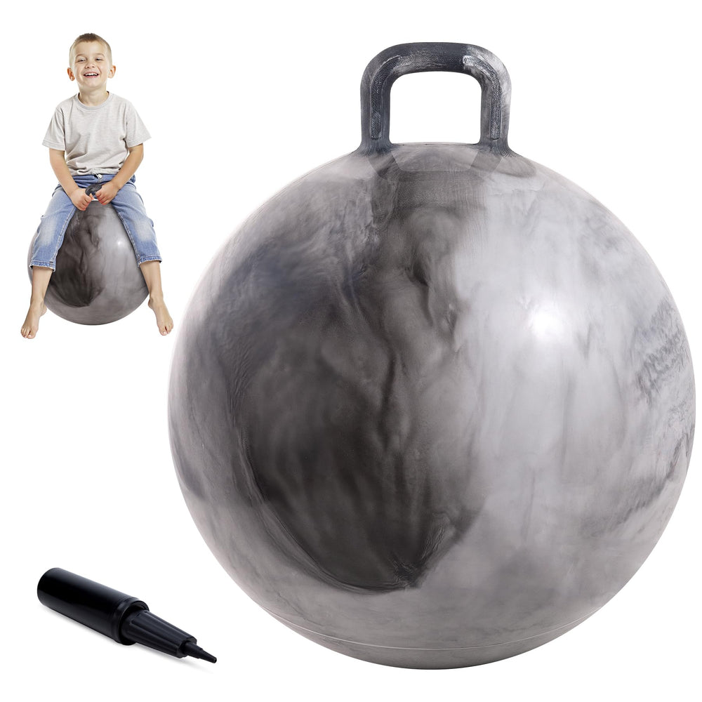 Upper Rider Clouds Hopper Ball front view for active play and steady balance.