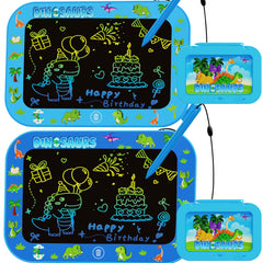 Urcoobela 2Pack LCD writing tablets for kids with a bright 10-inch display in front view for doodling.