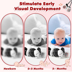 URMYWO soft cotton plush is gentle against delicate baby skin.