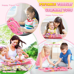 URMYWO Busy Board Pink, ideal gift for birthdays and holidays