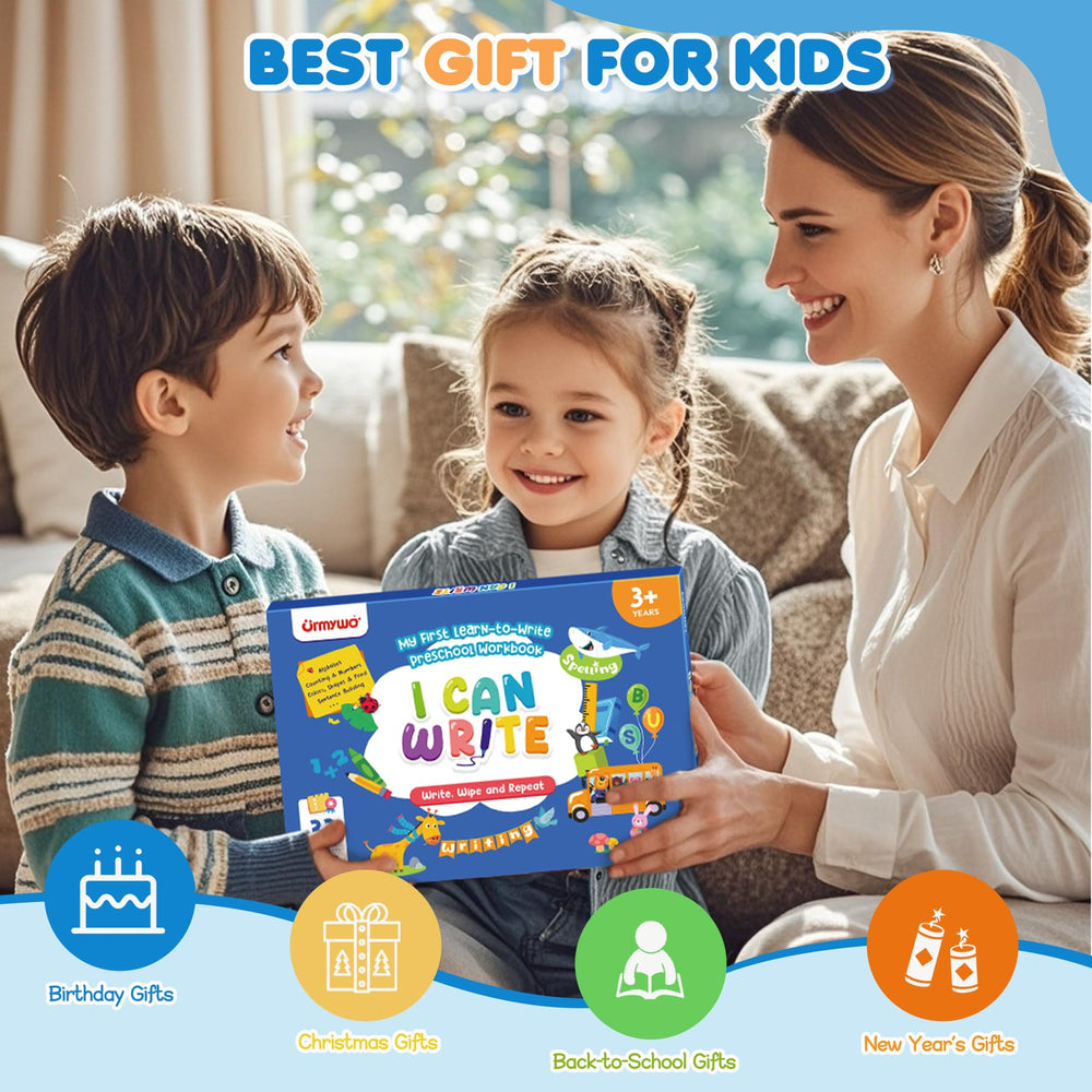 URMYWO travel activity book for kids turns trips into learning adventures.