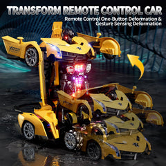Uregoio RC Car transforms from car to robot for dynamic play.