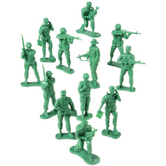 US Toy 7958 large soldiers in action posing for imaginative play and storytelling