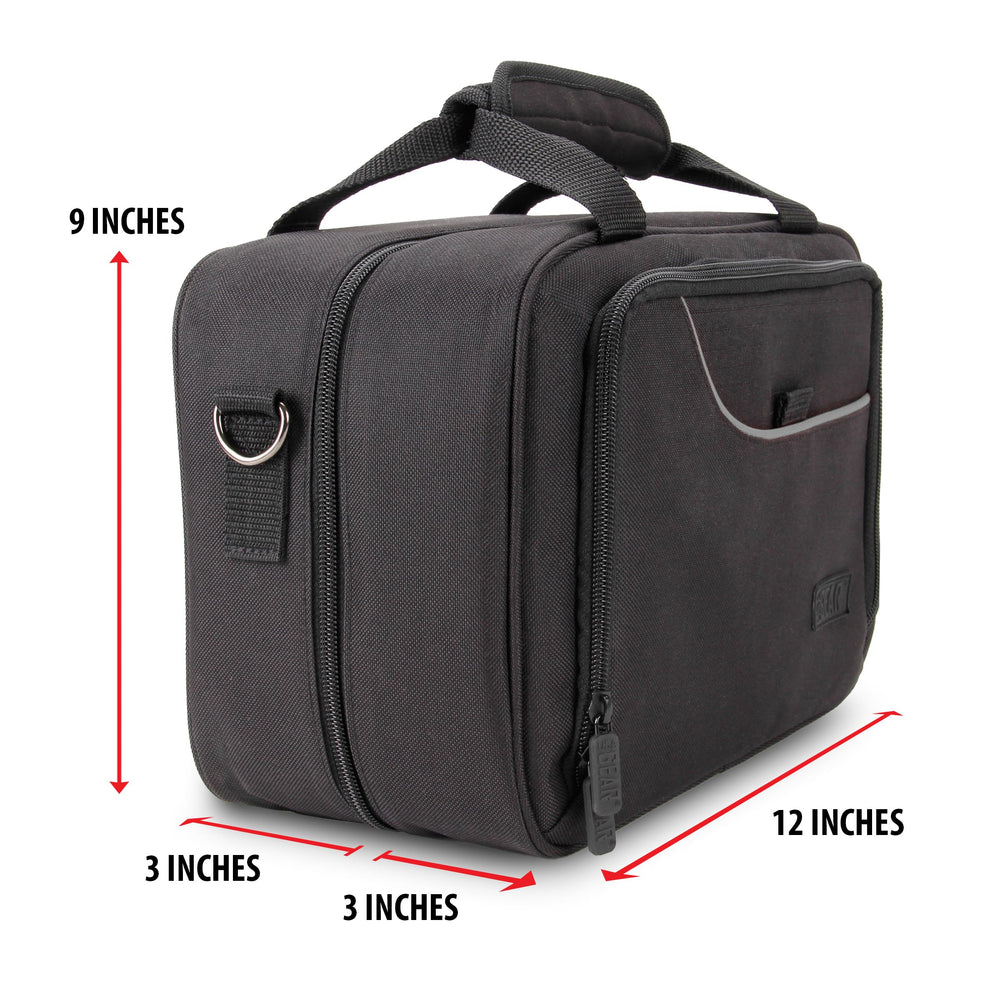 USA Gear Card Deck Storage Bag interior dimensions 11x8x2.5 inches for reference
