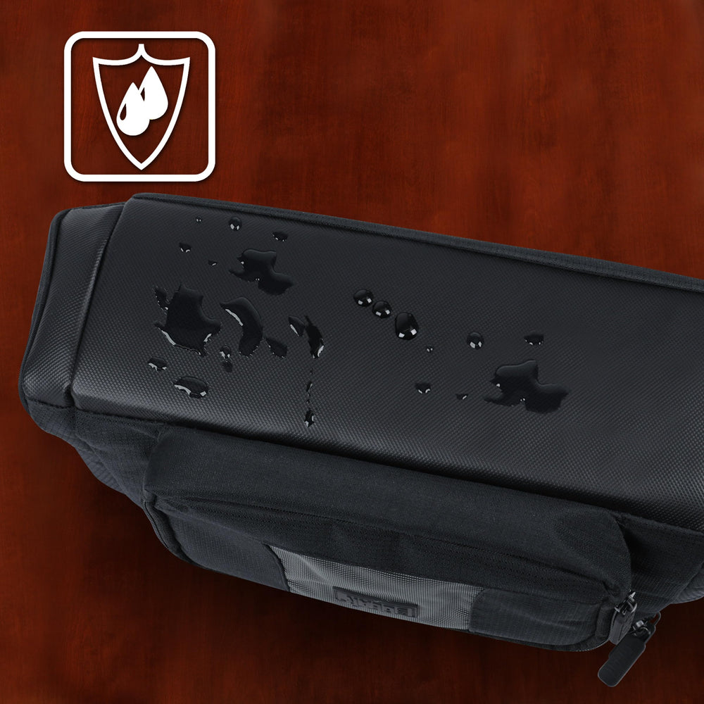 USA Gear MTG bag compact interior keeps essentials organized
