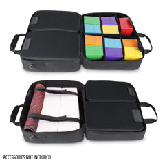 USA Gear XL MTG Deck Box adjustable dividers for customized storage