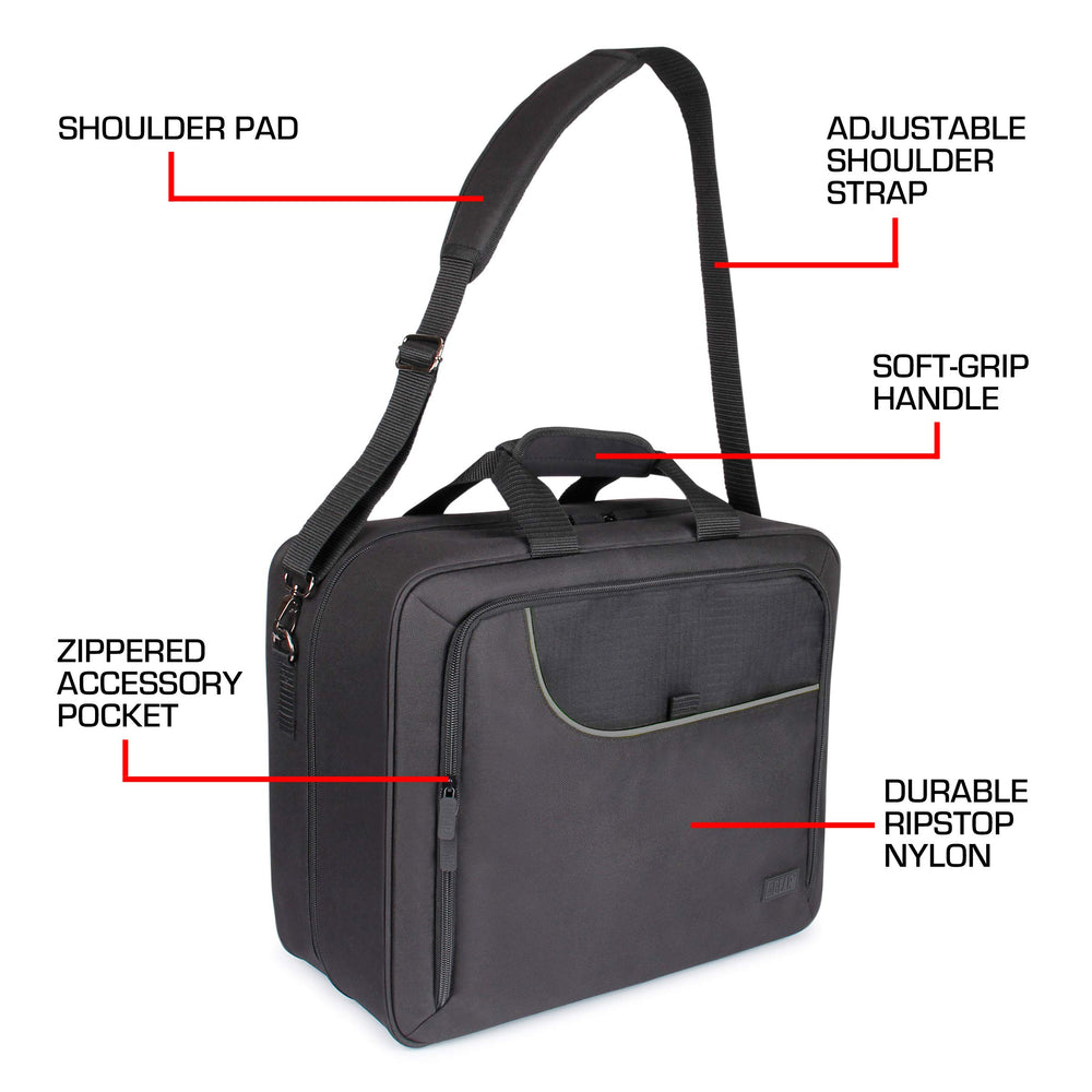 USA Gear XL MTG Deck Box durable zipper for reliable closure