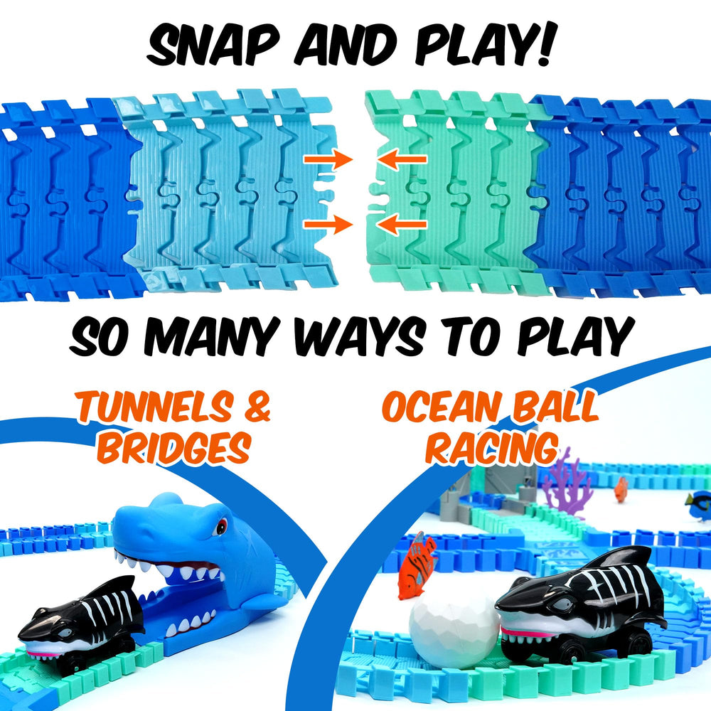 USA Toyz ocean tunnels and bridges adding dramatic play elevation