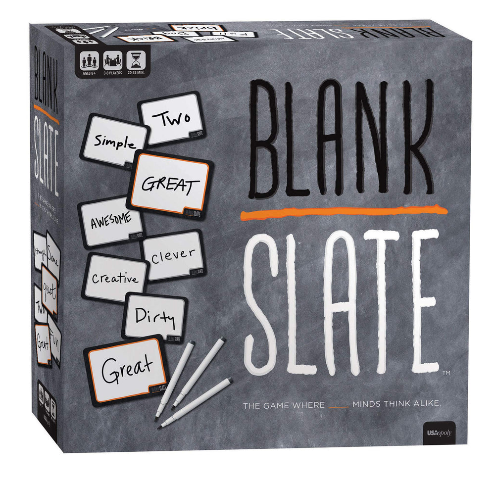 USAOPOLY Blank Slate game board ready for family game night