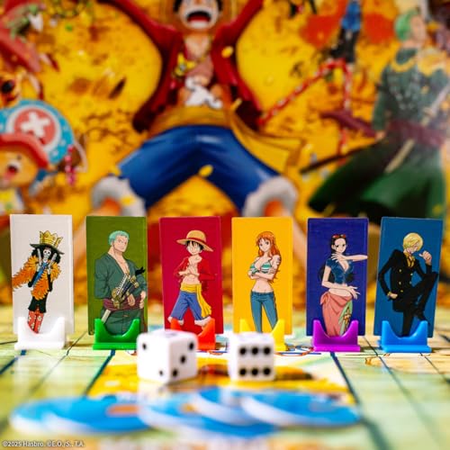 USAOPOLY Clue One Piece game tokens add tactile charm to clue-solving adventures