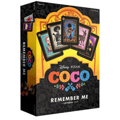 USAOPOLY Coco Remember Me cards with vibrant art for family game nights