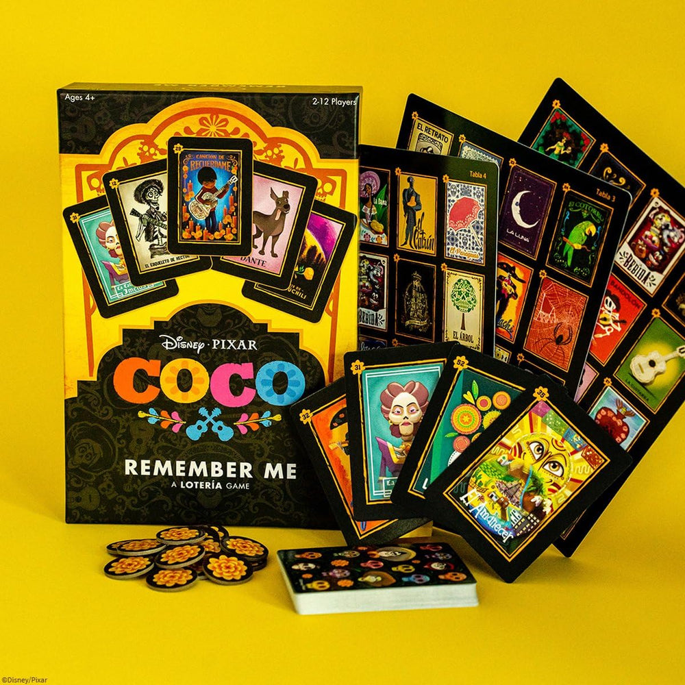 USAOPOLY Coco Remember Me rulebook guides smooth bilingual play