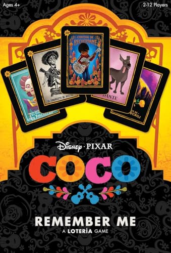 USAOPOLY Coco Remember Me tablas show colorful layouts for quick, engaging rounds