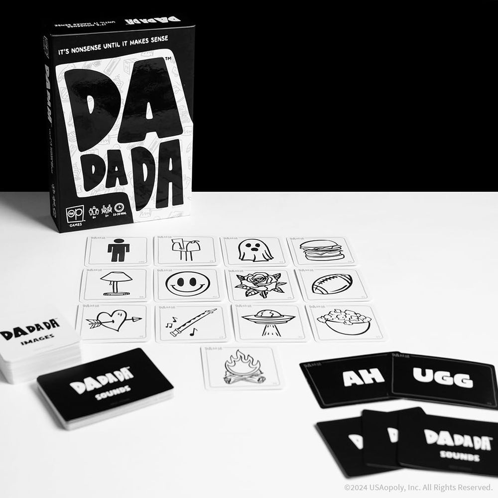USAOPOLY Dadada players mid-round during a friendly, fast-paced session.