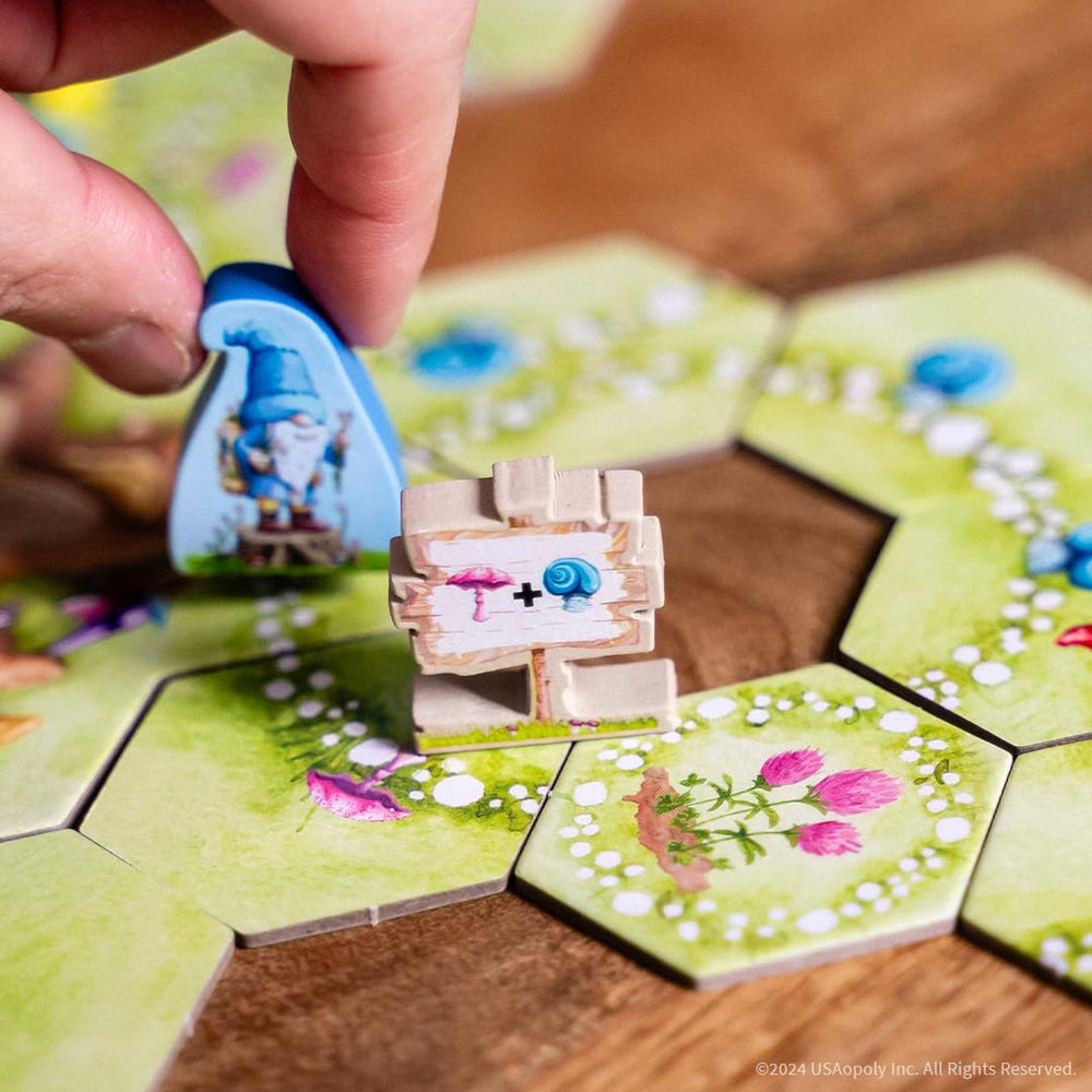 USAOPOLY Gnome Hollow magnetic boards enabling smooth setup