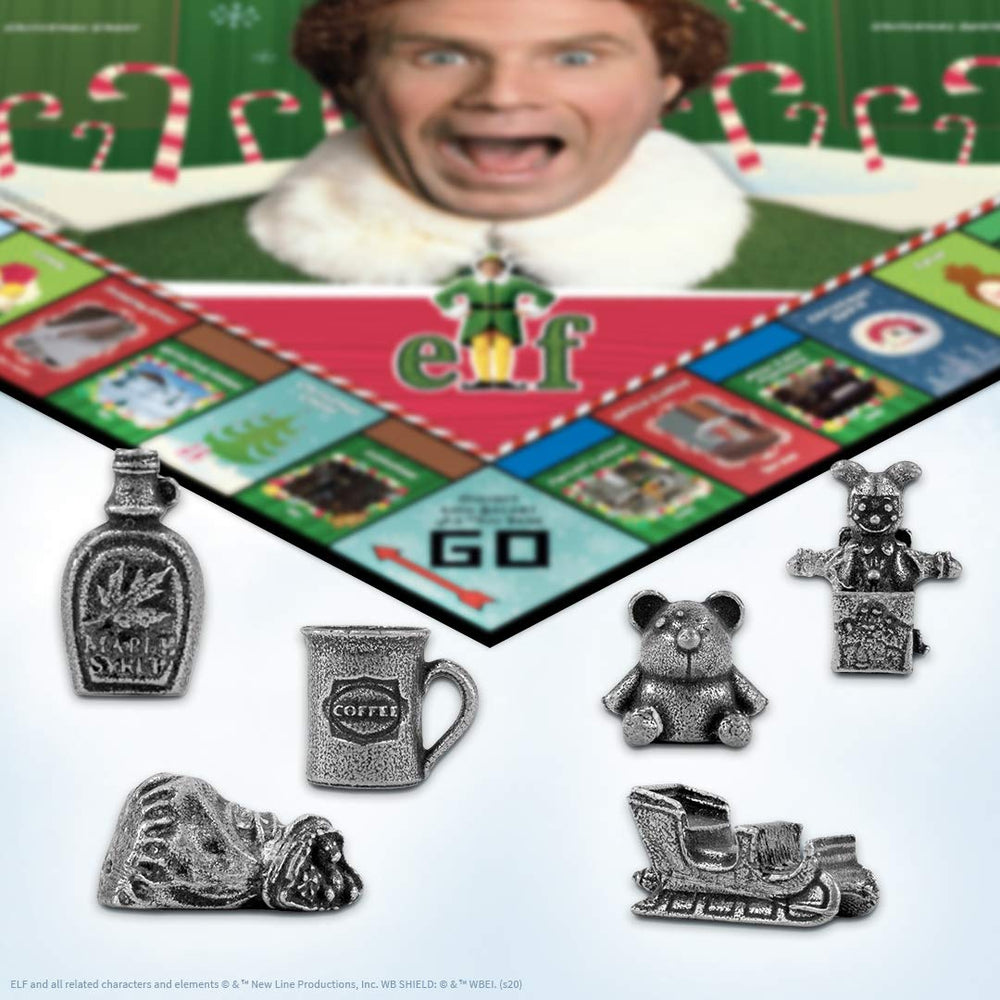 USAOPOLY Monopoly Elf token polar bear cub for playful turns