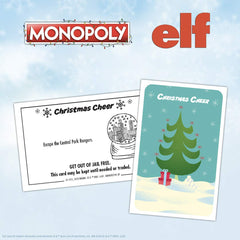 USAOPOLY Monopoly Elf token Santa's bag for adventurous moves