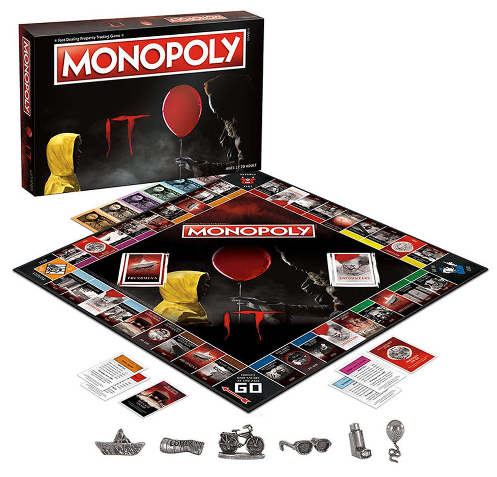 USAOPOLY Monopoly IT Inhaler token adds film-authentic flavor