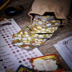USAOPOLY Quests of Yore Barley’s Edition miniature figures for epic tabletop scenes